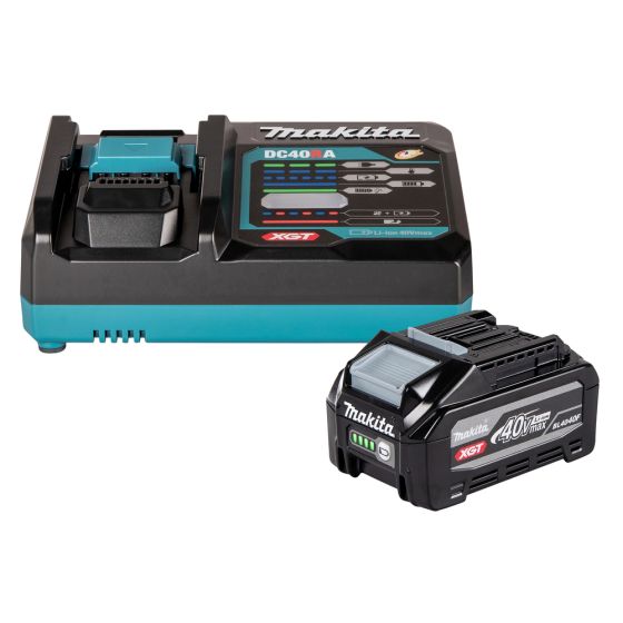 copy ofMakita Pack Énergie 40V XGT 2 batteries BL4040F + 1 chargeur DC40RA (1916Y1-1)