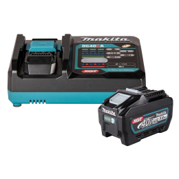 Makita Pack Énergie 40V XGT 1 batterie BL4050F + 1 chargeur DC40RA (EUAPSKGRT1)