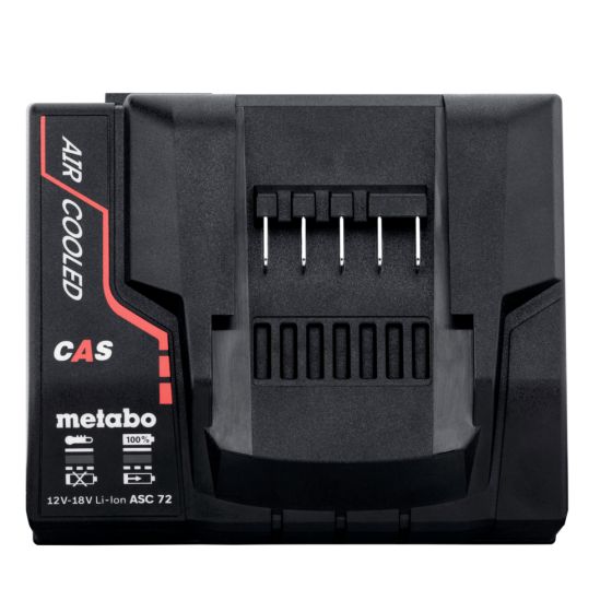 Metabo ASC 72 Chargeur de batterie Ultrarapide 12V, 14,4V, 18V & 36V Li-ion (627382000)