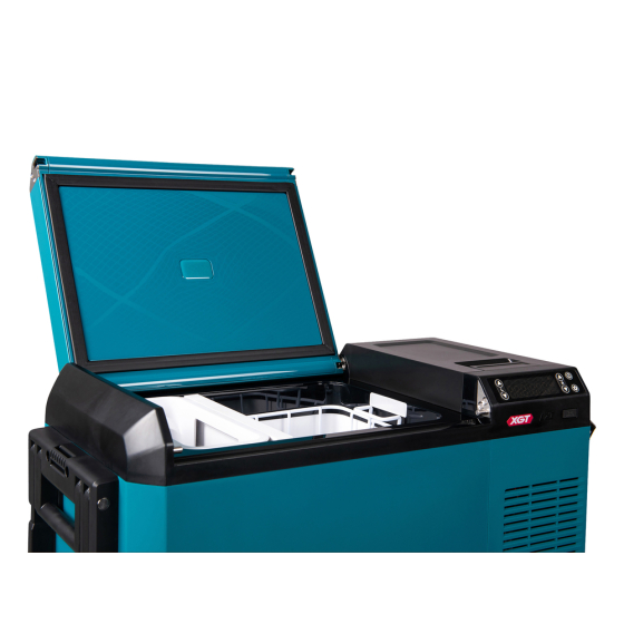 Makita CW004GZ Glacière & réchaud 25L XGT 40V 1x4.0Ah (OP COUPE DU MONDE)