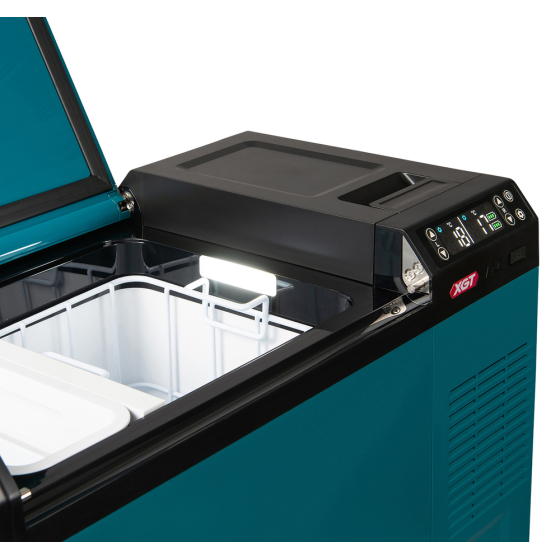 Makita CW004GZ Glacière & réchaud 25L XGT 40V 1x4.0Ah (OP COUPE DU MONDE)