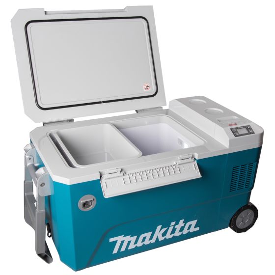 Makita CW002GZ01 Glacière & réchaud 50L XGT 40V & LXT 18V 1x4.0A (OP COUPE DU MONDE)