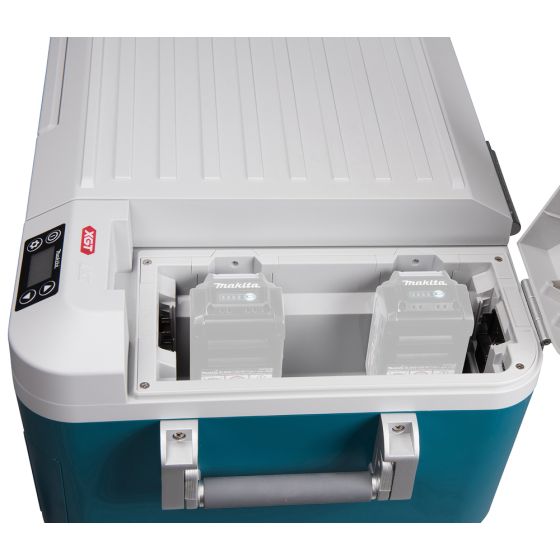 Makita CW002GZ01 Glacière & réchaud 50L XGT 40V & LXT 18V 1x4.0A (OP COUPE DU MONDE)