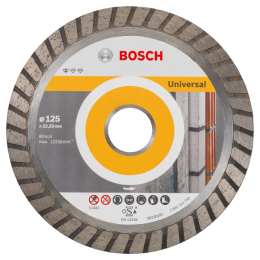 Disque diamant Bosch Standard for Universal Turbo ø125mm (2608602394)