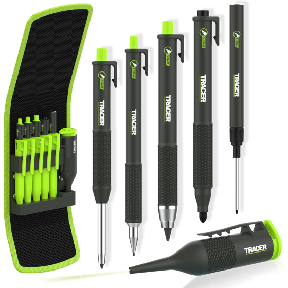 TRACER TMK6 Kit de marquage professionnel complet 6 outils de traçage