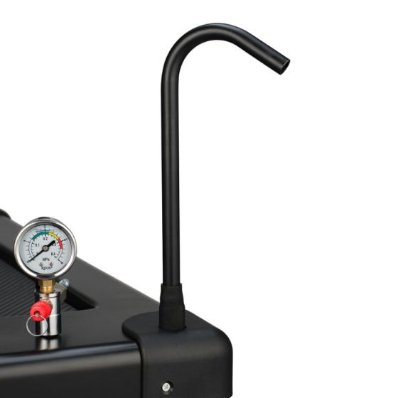Draper Chariot de récupération d'huile avec système d'aspiration 100L (D30205)