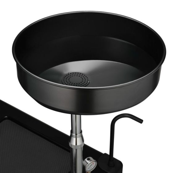 Draper Chariot de récupération d'huile avec système d'aspiration 100L (D30205)