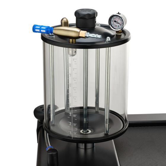Draper Chariot de récupération d'huile avec système d'aspiration 100L (D30205)
