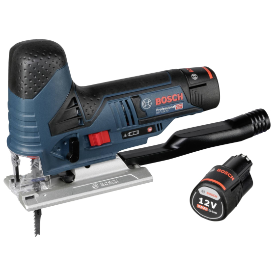 Bosch Scie sauteuse sans fil  PRO GST 12V-70 2x3.0Ah avec L-BOXX (06015A1005)