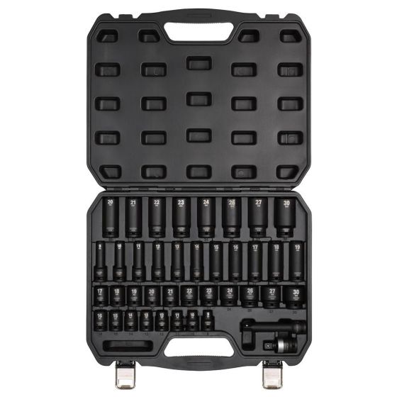 Draper D07106 Jeu de douilles métriques HI-TORQ® 1/2" (40 pièces)