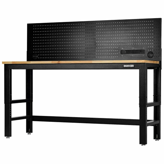 Bunker Établi 1830 mm avec plateau en bois massif – Réf. 28098