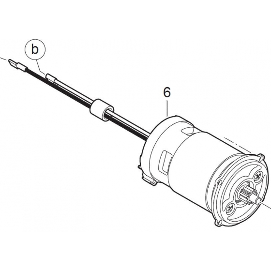 Milwaukee 4931433493 Interrupteur PLD14.4X