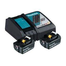 Makita Pack Énergie 18 V Li-Ion (2 batteries BL1850B + 1 chargeur DC18RC) 197570-9