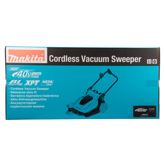 Makita VS001GZ Balayeuse aspirante 40V XGT (Machine seule)