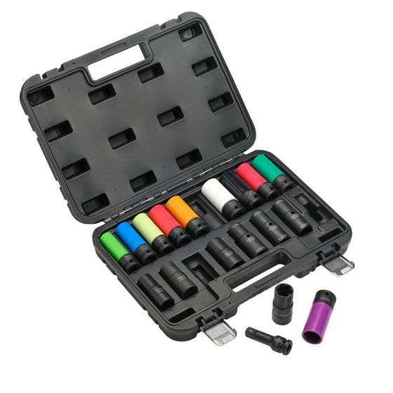 Draper D28198 Jeu de douilles métriques HI-TORQ® 1/2" (40 pièces)