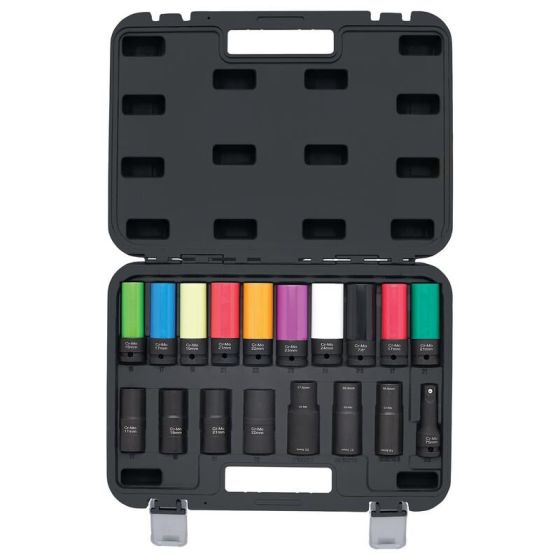 Draper D28198 Jeu de douilles métriques HI-TORQ® 1/2" (40 pièces)