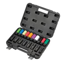 Draper D28198 Jeu de douilles métriques HI-TORQ® 1/2" (40 pièces)