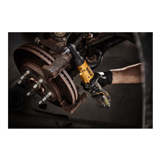 DeWalt DCF500L2G-QW XR 12V Clé à cliquet d'angle 1/4" 2x3.0Ah