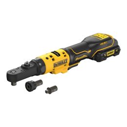 DeWalt DCF500L2G-QW XR 12V Clé à cliquet d'angle 1/4" 2x3.0Ah