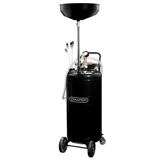 Draper Récupérateur d'huile de vidange par aspiration 90 Litres (D13247)