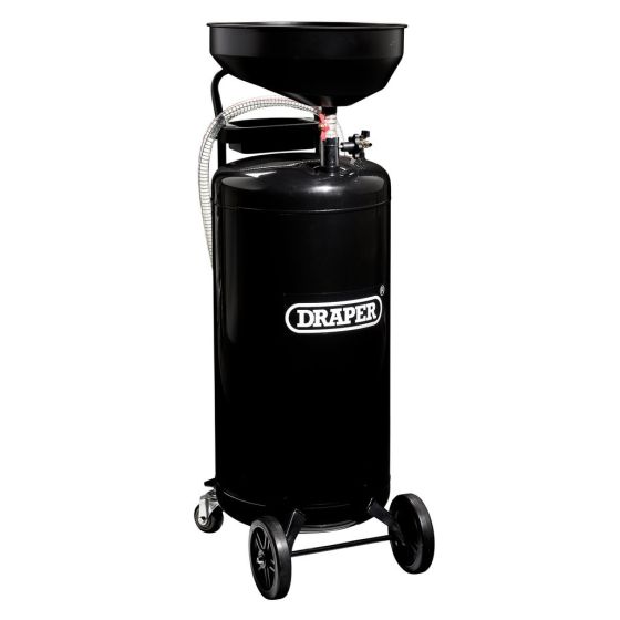 Draper Récupérateur d'huile de vidange par gravité 90 Litres (D13246)