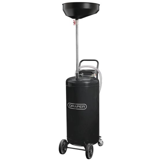Draper Récupérateur d'huile de vidange par gravité 90 Litres (D13246)