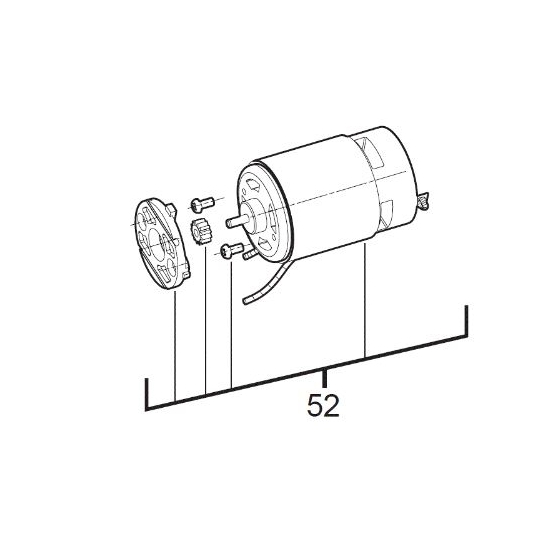 AEG 4931453058 Moteur 12V Perceuse BS12C2LI