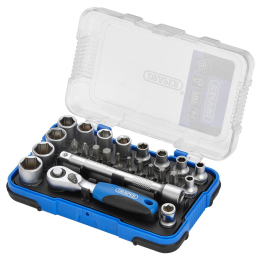 Draper D16354 Coffret de douilles 1/4" 25pcs
