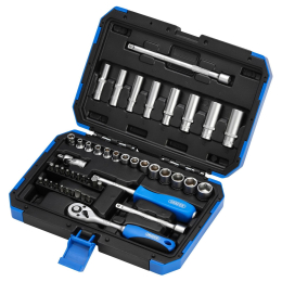 Draper D16355 Coffret de douilles 1/4" 47pcs