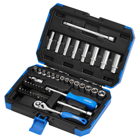 Draper D16355 Coffret de douilles 1/4" 47pcs