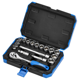 Draper D16359 Coffret de douilles 3/8" 18pcs