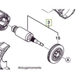 Bosch Stator pour meuleuse GWS 18V-8 (1619PS1907)