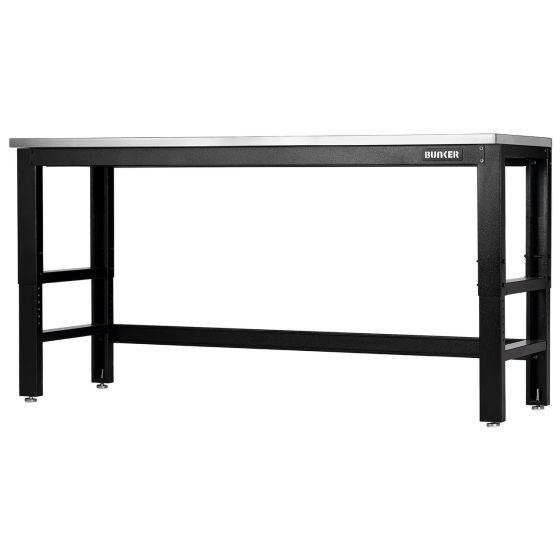 Bunker Établi 1830 mm avec plateau en acier inoxydable – Réf. 28095