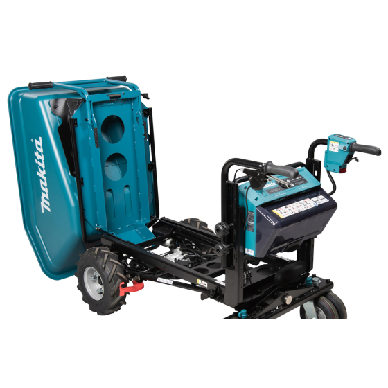 Makita DCU603Z – Brouette motorisée électrique 2x18V LXT 300 kg (Machine seule)