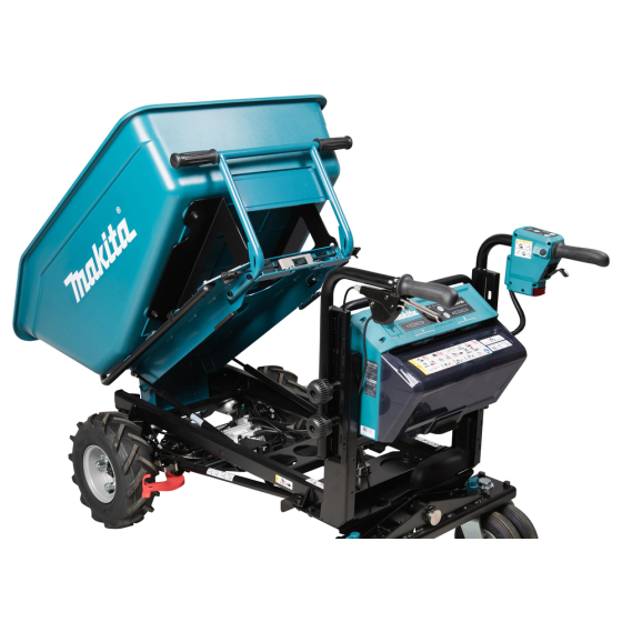 Makita DCU603Z – Brouette motorisée électrique 2x18V LXT 300 kg (Machine seule)