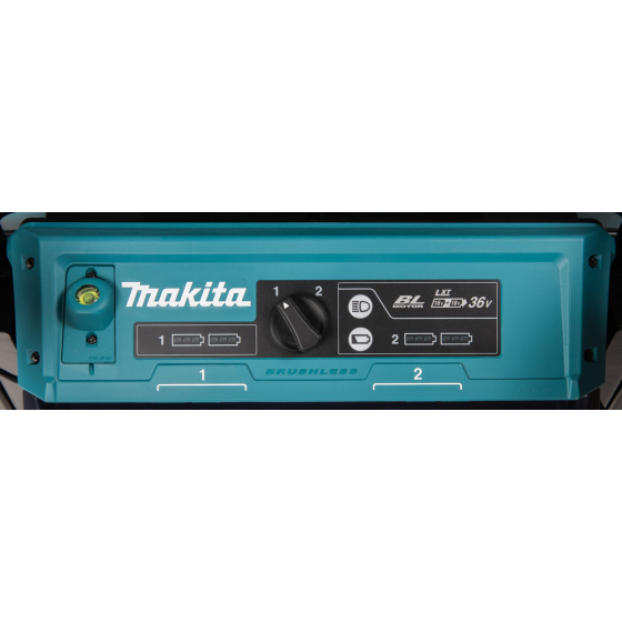 Makita DCU603Z – Brouette motorisée électrique 2x18V LXT 300 kg (Machine seule)
