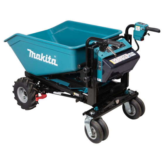 Makita DCU603Z – Brouette motorisée électrique 2x18V LXT 300 kg (Machine seule)