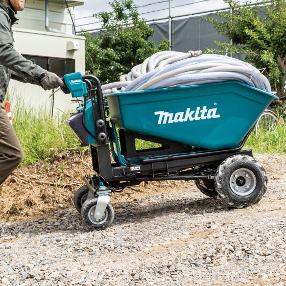 Makita DCU602Z – Brouette motorisée électrique 2x18V LXT 300 kg (Machine seule)