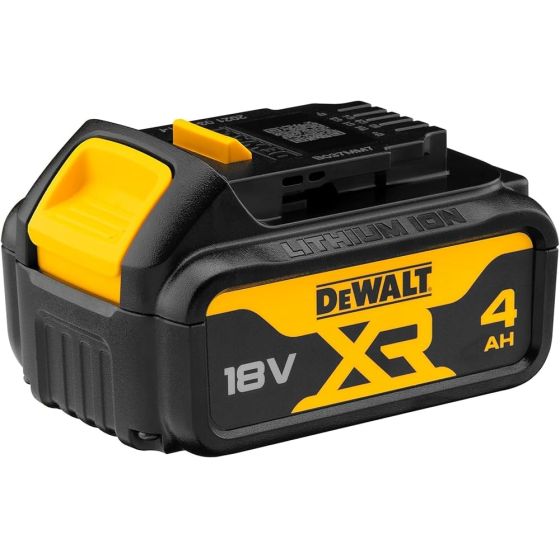Dewalt DCB182-XJ Batterie 18V 4.0Ah XR Li-ion avec témoin de charge LED