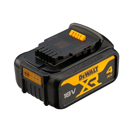 Dewalt DCB182-XJ Batterie 18V 4.0Ah XR Li-ion avec témoin de charge LED