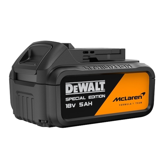 DeWalt DCK2223MP2T-QW – Kit 2 outils XR 18V Brushless McLaren F1 Edition avec 2 batteries 5 Ah