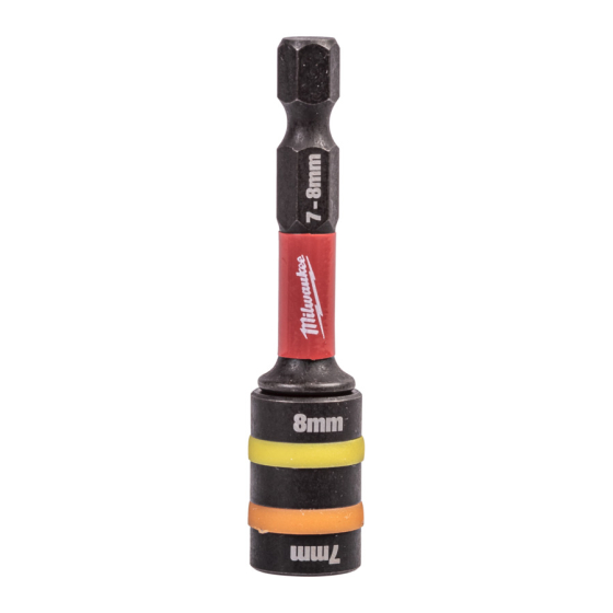 Milwaukee Douille aimantée double 7 - 8 mm (4932493343)