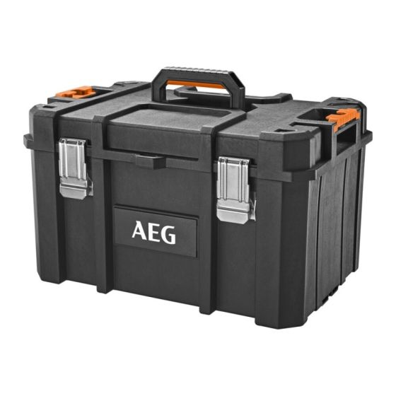 AEG Servante complète 3 coffres sur roues QUICKSTACK (73560)