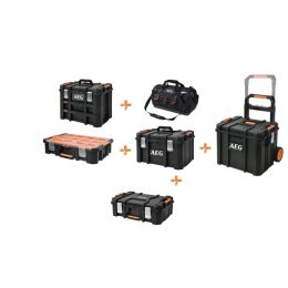 AEG Servante complète 6 éléments sur roues QUICKSTACK (74805)