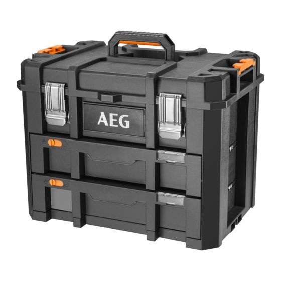 AEG Servante complète 6 éléments sur roues QUICKSTACK (74805)