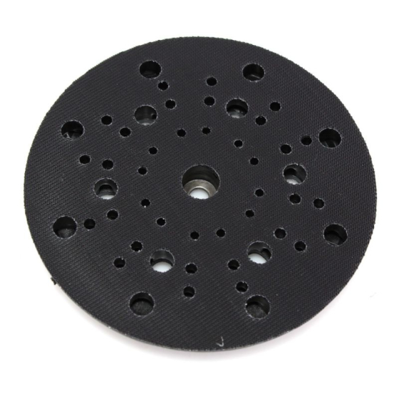 Metabo 339160420 Plateau de ponçage ø150mm SXE315, SXE3150, SXA 18 LTX 150 BL (339160420 - 344101970)