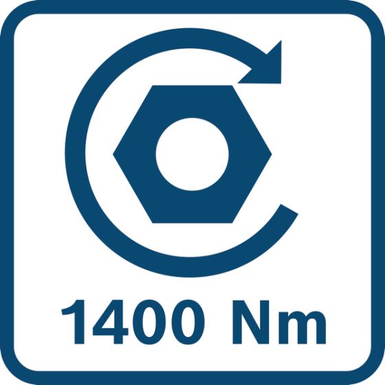 Bosch GDS 18V-1400 Boulonneuses sans-fil 18V 1/2" 1400Nm (06019R5000)
