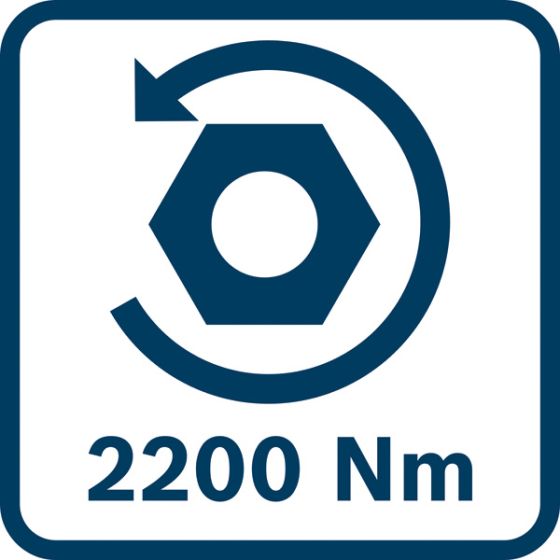 Bosch GDS 18V-1400 Boulonneuses sans-fil 18V 1/2" 1400Nm (06019R5000)