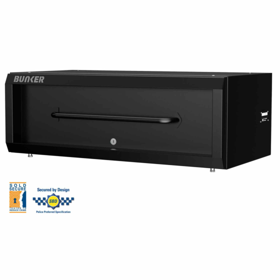 Bunker K1 Coffre de rangement Noir pour van & utilitaire 07137