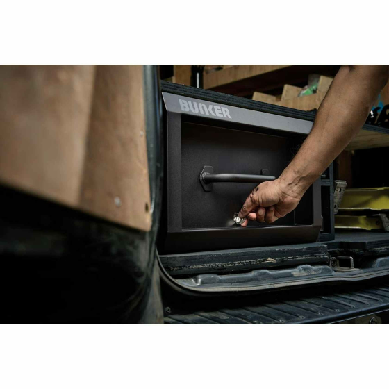 Bunker S1 Coffre à tiroir de rangement Noir pour van & utilitaire 07136